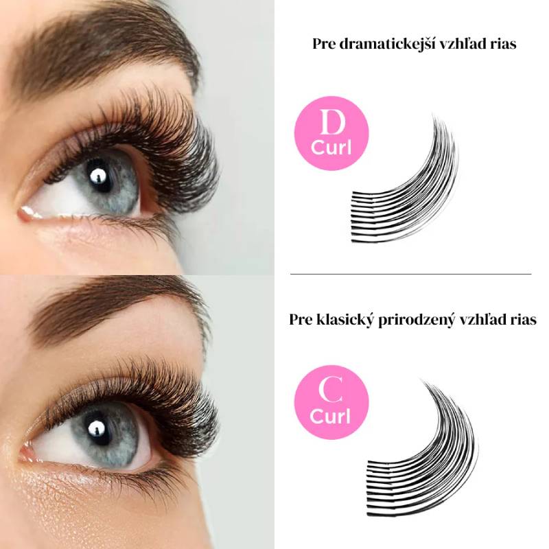 5D mihalnice Express Volume - C, 0,10 X 14 mm - 16 radov